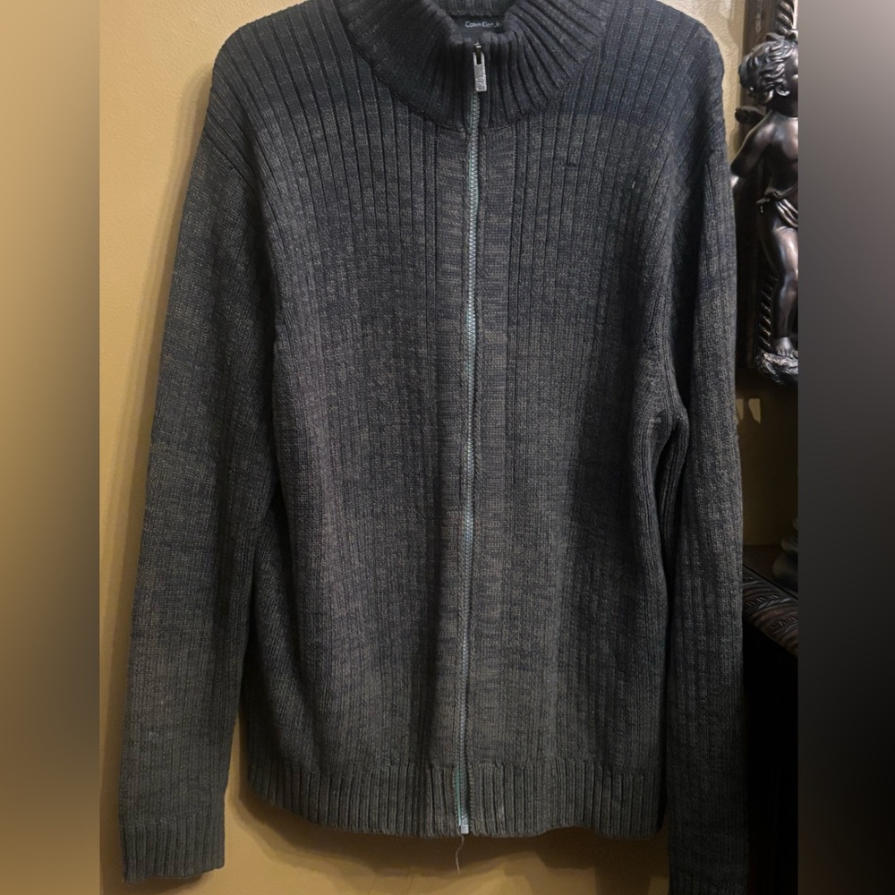 Calvin Klein Zipped up Sweater